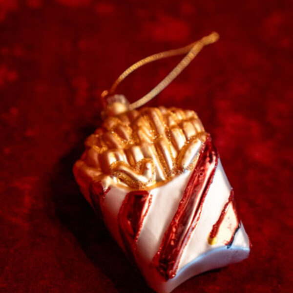 "Heiße Fritten" Baumschmuck